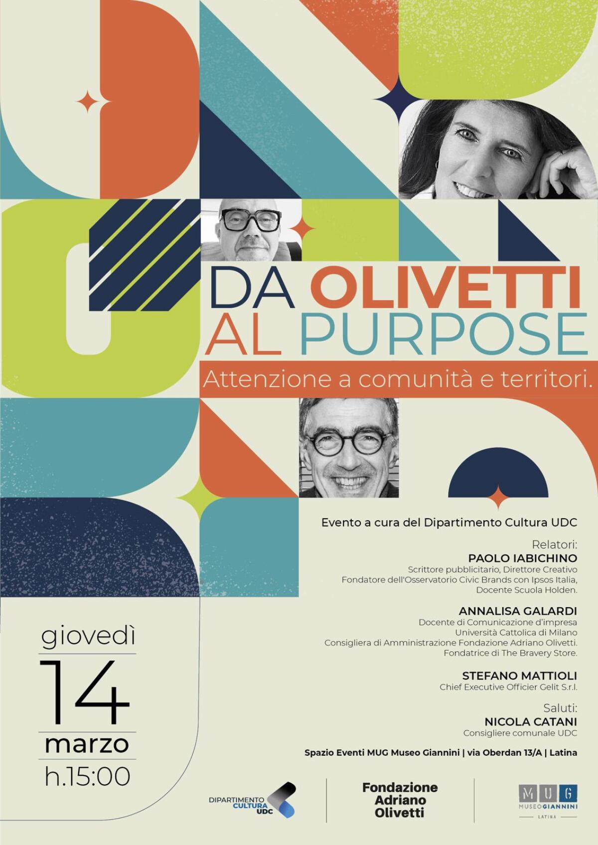 Adriano Olivetti: se ne parla al Mug di Latina - 