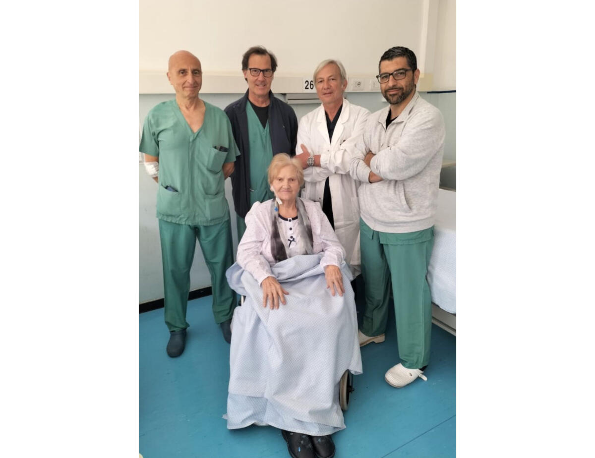 Nuove frontiere della medicina al San Sebastiano di Frascati. Anziana operata con anestesia spinale - 