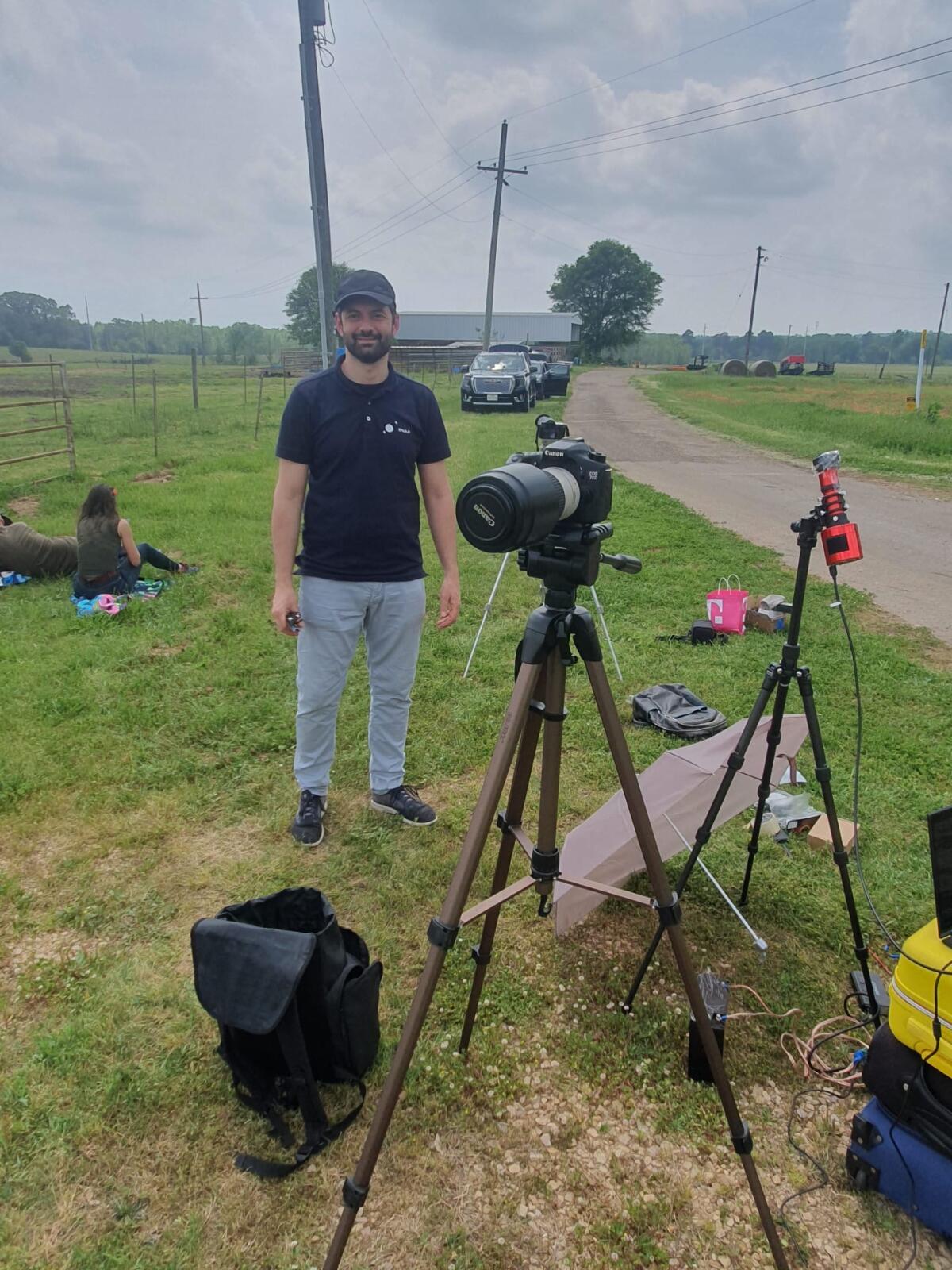 Eclissi di Sole in Texas, l’astrofisico apriliano Raponi: “Esperienza incredibile” - 