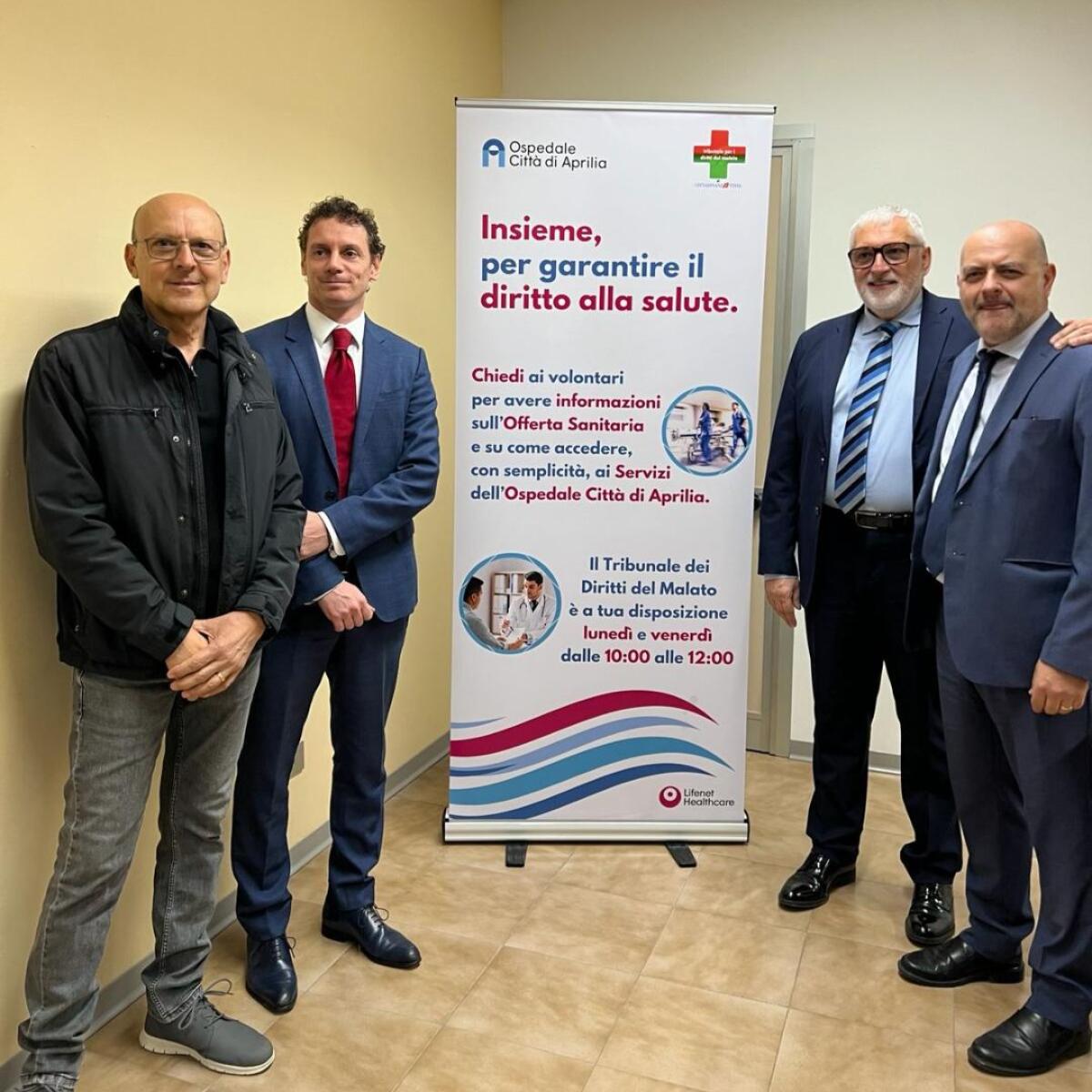 Il "Tribunale per i Diritti del Malato" apre uno sportello all’Ospedale Città di Aprilia. - 