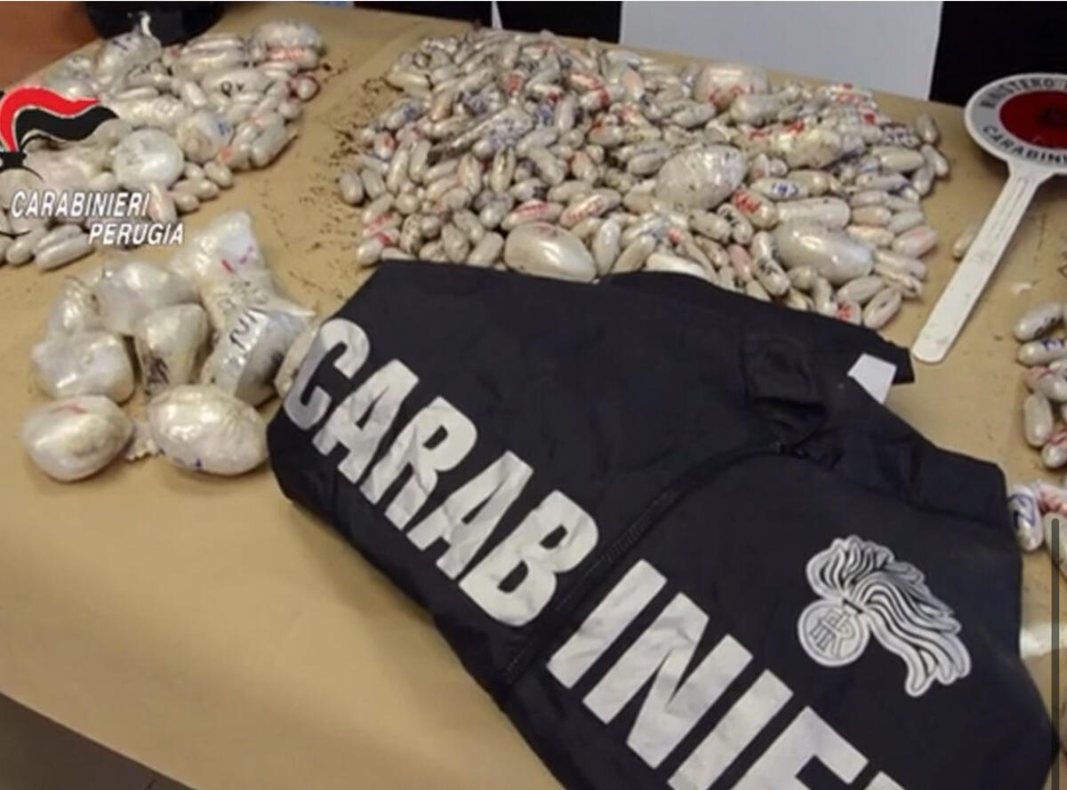 Spaccio di eroina:  maxi operazione tra Perugia, Caserta e Latina. 24 indagati - 