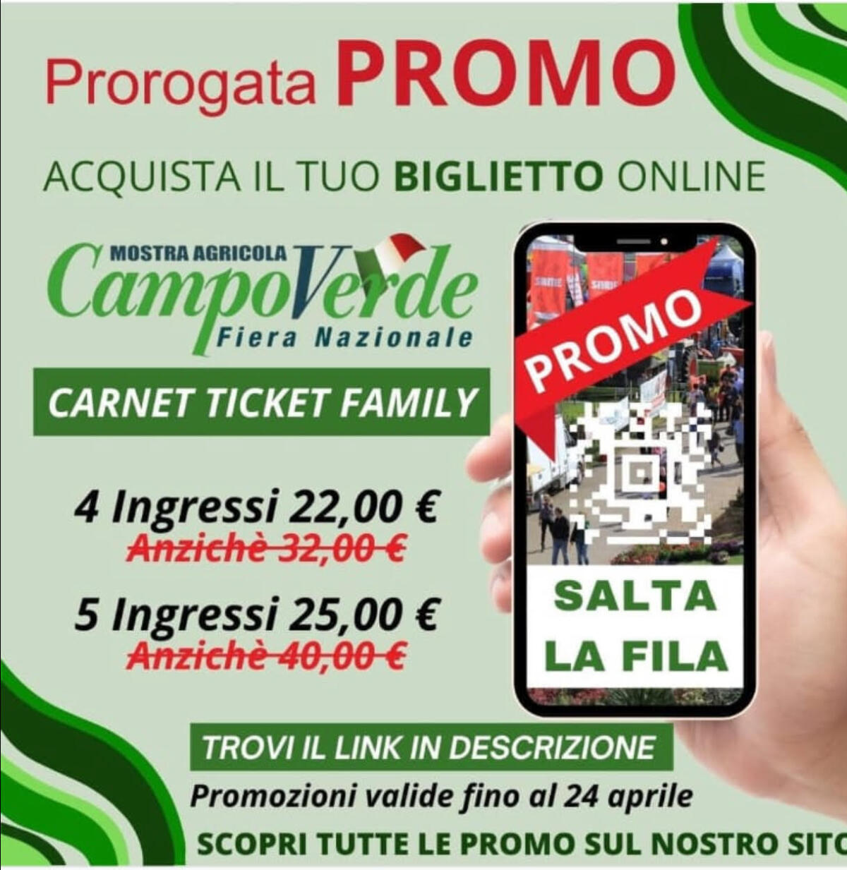 Mostra Agricola Campoverde, la promo per saltare la fila e avere lo sconto - 