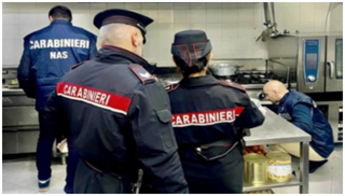 I carabinieri del NAS sequestrano 25 chili di alimenti a Latina e 80 litri di vino ad Aprilia - 