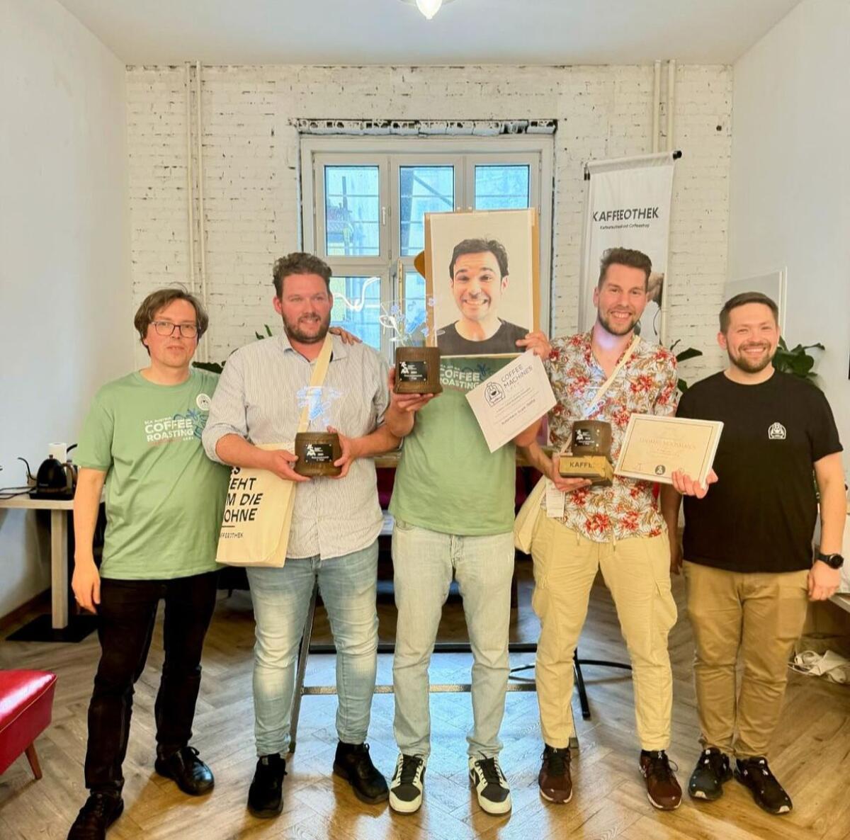 Tomassi Coffee Academy torna a casa con il titolo di campione roasting austriaco per Andrea Trevisan - 
