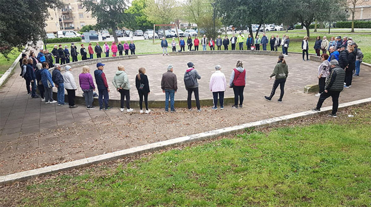 Successo per la prima uscita dei “Gruppi di cammino Aprilia”, l’iniziativa avviata per promuovere uno stile di vita sano. - 