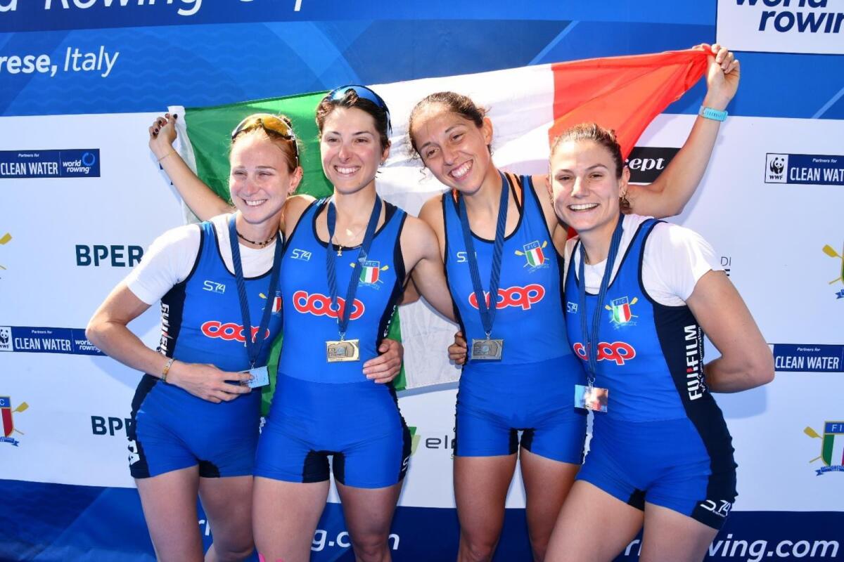 Coppa del Mondo di canottaggio. La Squadra della Polizia di Stato di Sabaudia domina sulle acque del lago di Varese - 