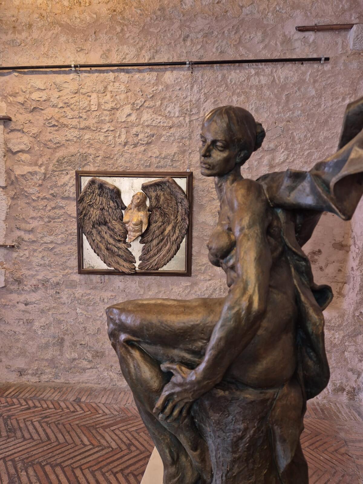 Sino al prossimo 30 aprile a Priverno  la mostra di sculture di Natasha Bozharova. - 