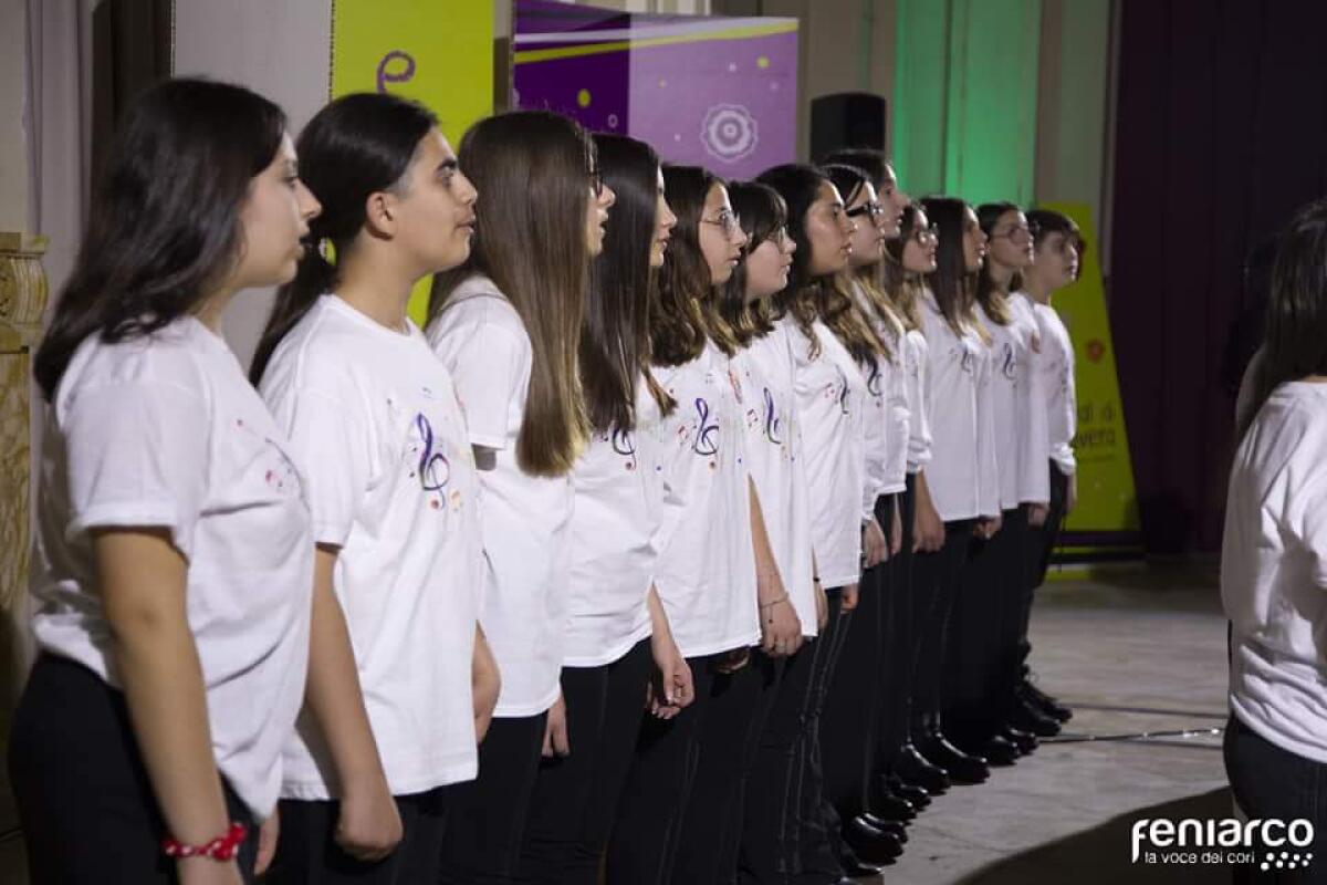 Il Coro della scuola Pascoli di Aprilia presente al "Festival di Primavera" - 