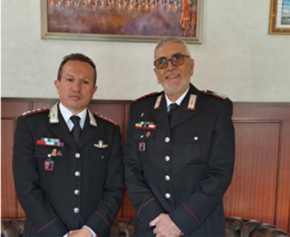 Il Brigadiere Capo Maurizio Lombardi in congedo per raggiunti limiti di età. - 