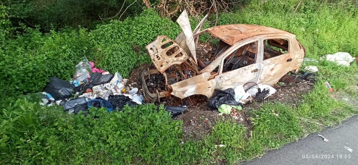 "Territorio apriliano ricoperto di rifiuti" - 