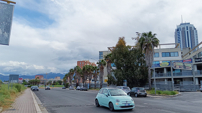 neve sulla Semprevisa, vista da Latina