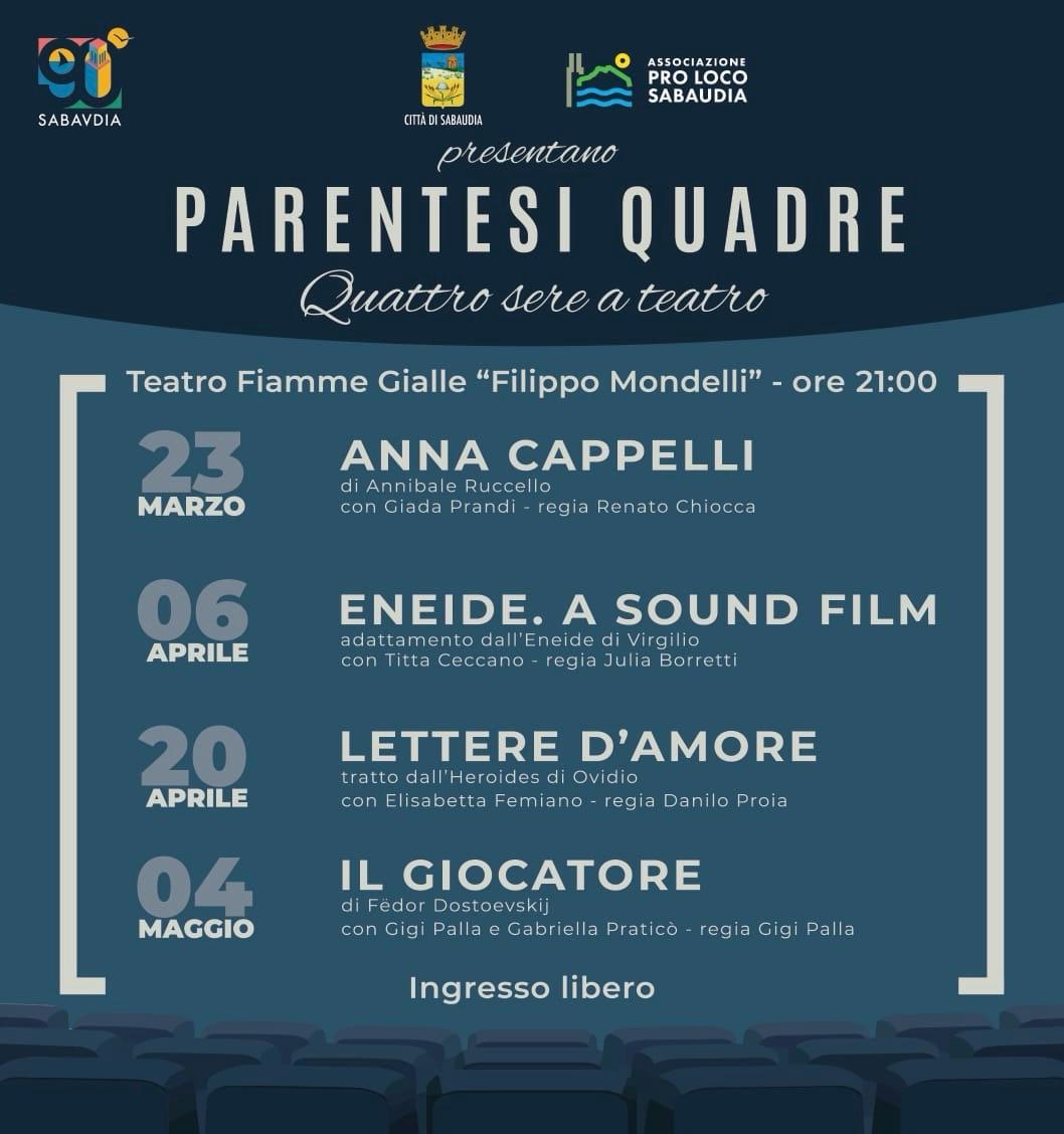 PARENTESI QUADRE - programma