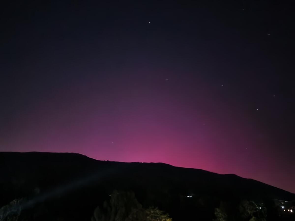 Aurora boreale fin sui cieli del centro Italia. Le meravigliose immagini di “Meteo Cloud” scattate ai Castelli Romani. - 