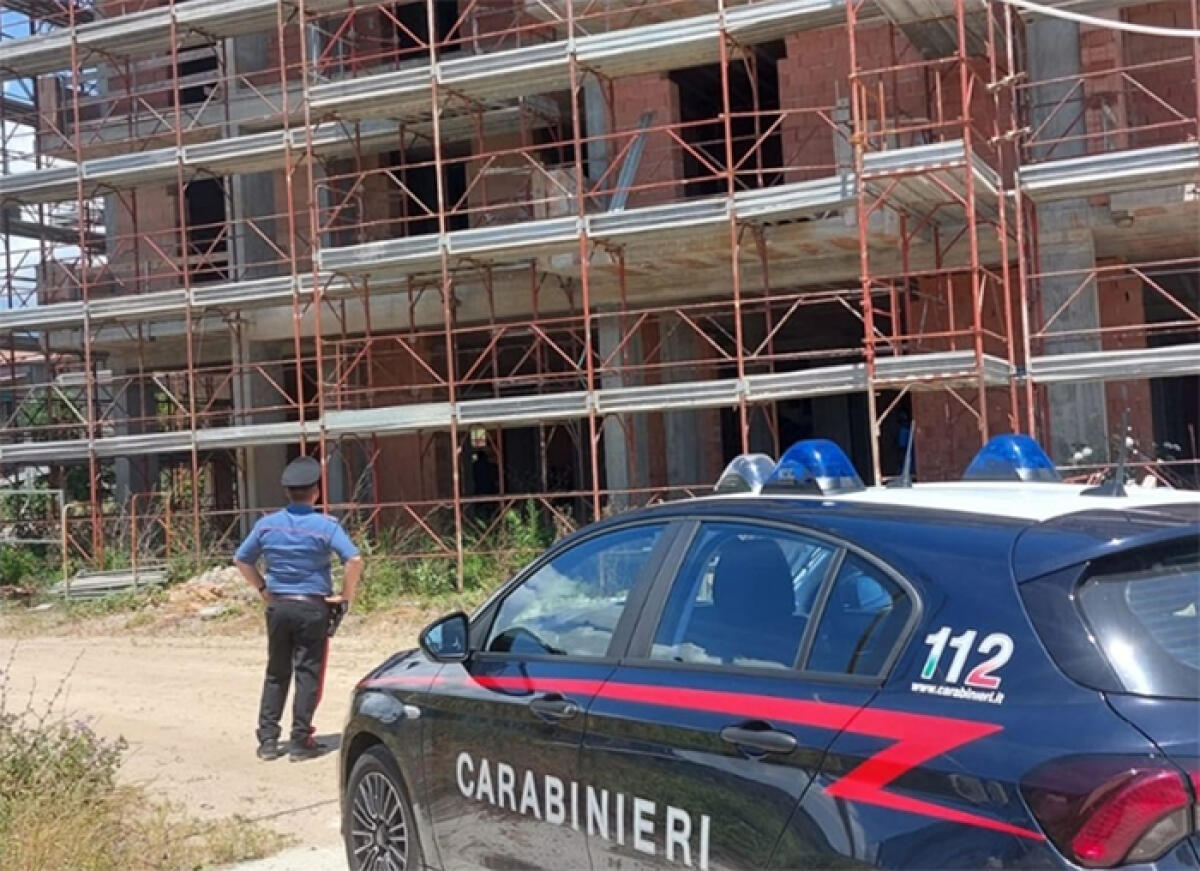 Cantiere non a norma in provincia di Latina: scattano sanzioni per 6mila euro. - 