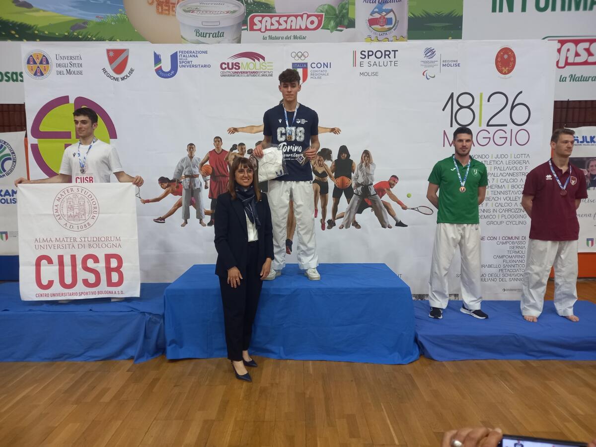 Karate - Campionato Italiano Universitario: Marco Tofani è bronzo - 