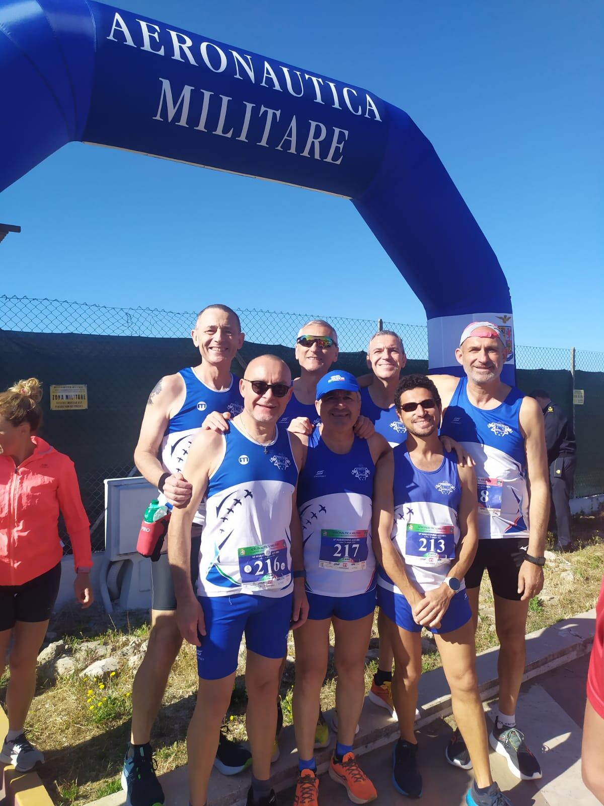 I ragazzi della Podistica Aprilia alla 14esima “Maratonina Azzurra” a Latina. - 