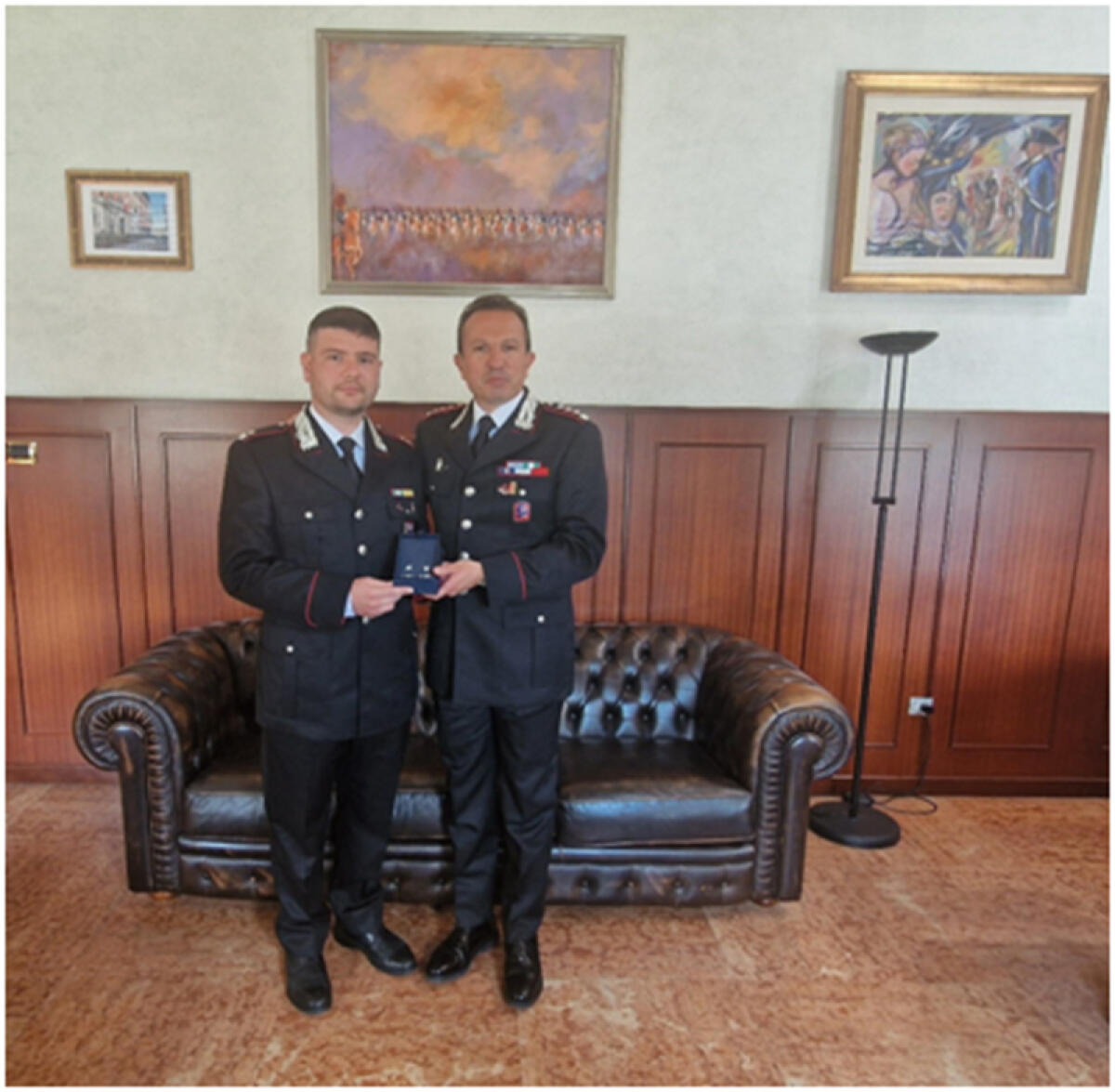 Il comandante dei carabinieri di Latina Paolo Perrone insignito del grado di Maggiore - 