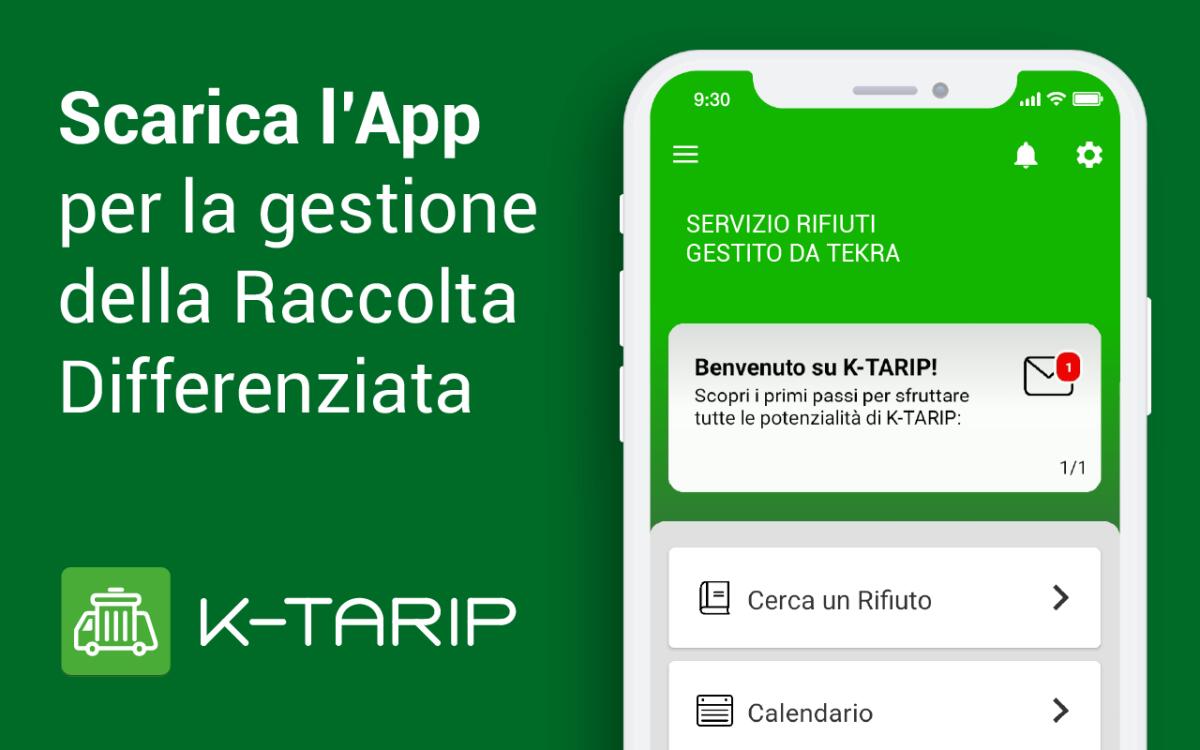 Aprilia - Rifiuti, addio Junker. Arriva l'app Ktarip - 