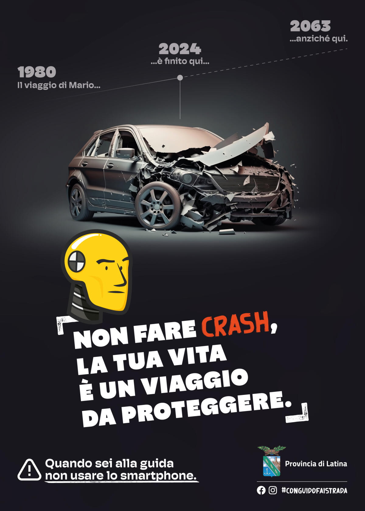 La Provincia di Latina lancia la campagna #ConGuidoFaiStrada - 