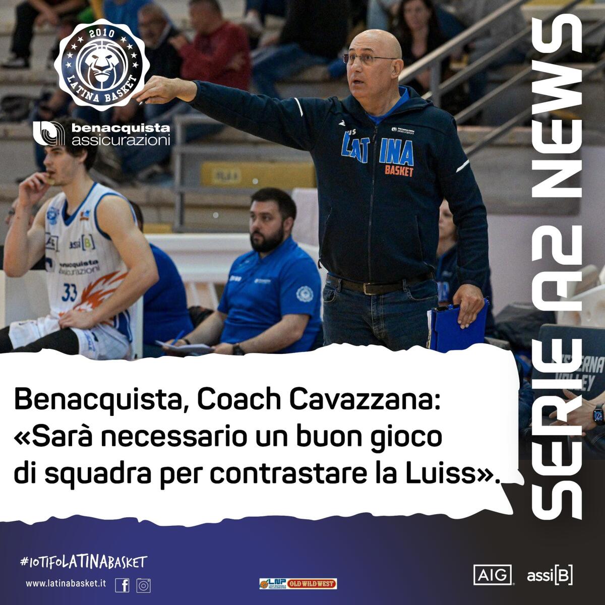 Basket A2, fase salvezza: il Latina affronta la Luiss Roma nella prima delle due sfide casalinghe consecutive. - 