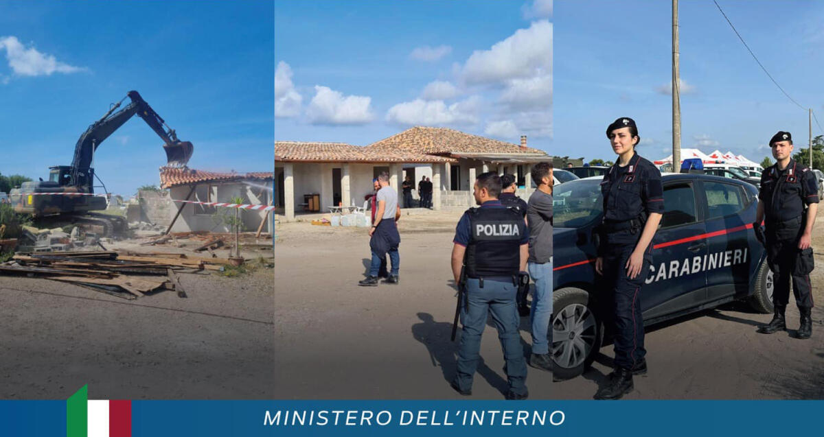 Abusivismo edilizio: abbattuti ad Ardea 10 immobili. Sgomberate 25 persone: "Risolta situazione di illegalità" - 