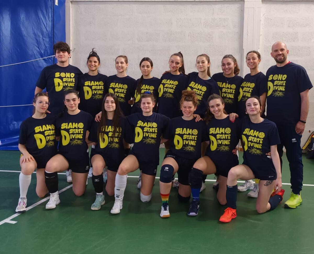 L'Asd Volley Sermoneta vince il campionato e viene promossa in serie D. - 