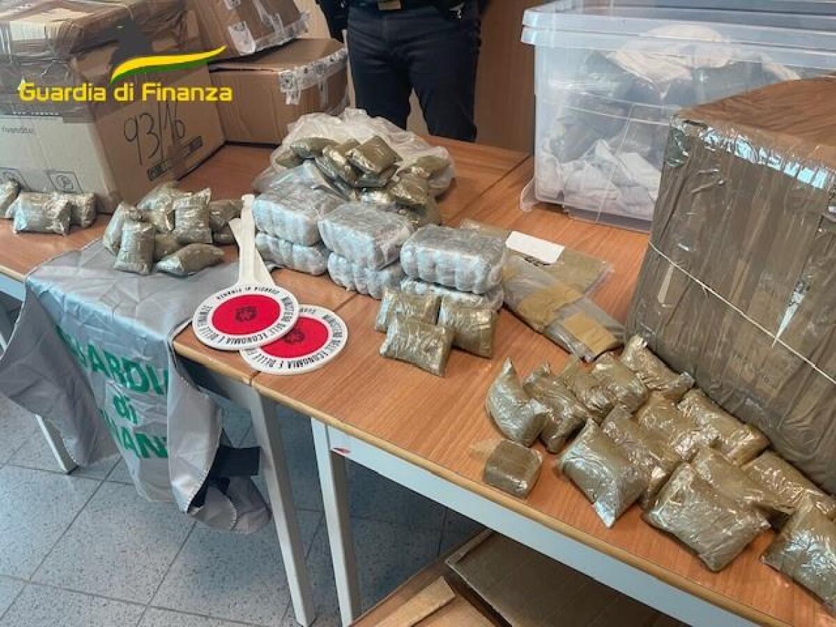 Scoperta una centrale dello spaccio in provincia di Roma: sequestrati circa 90 Kg di hashish. La Finanza arresta 3 persone. - 
