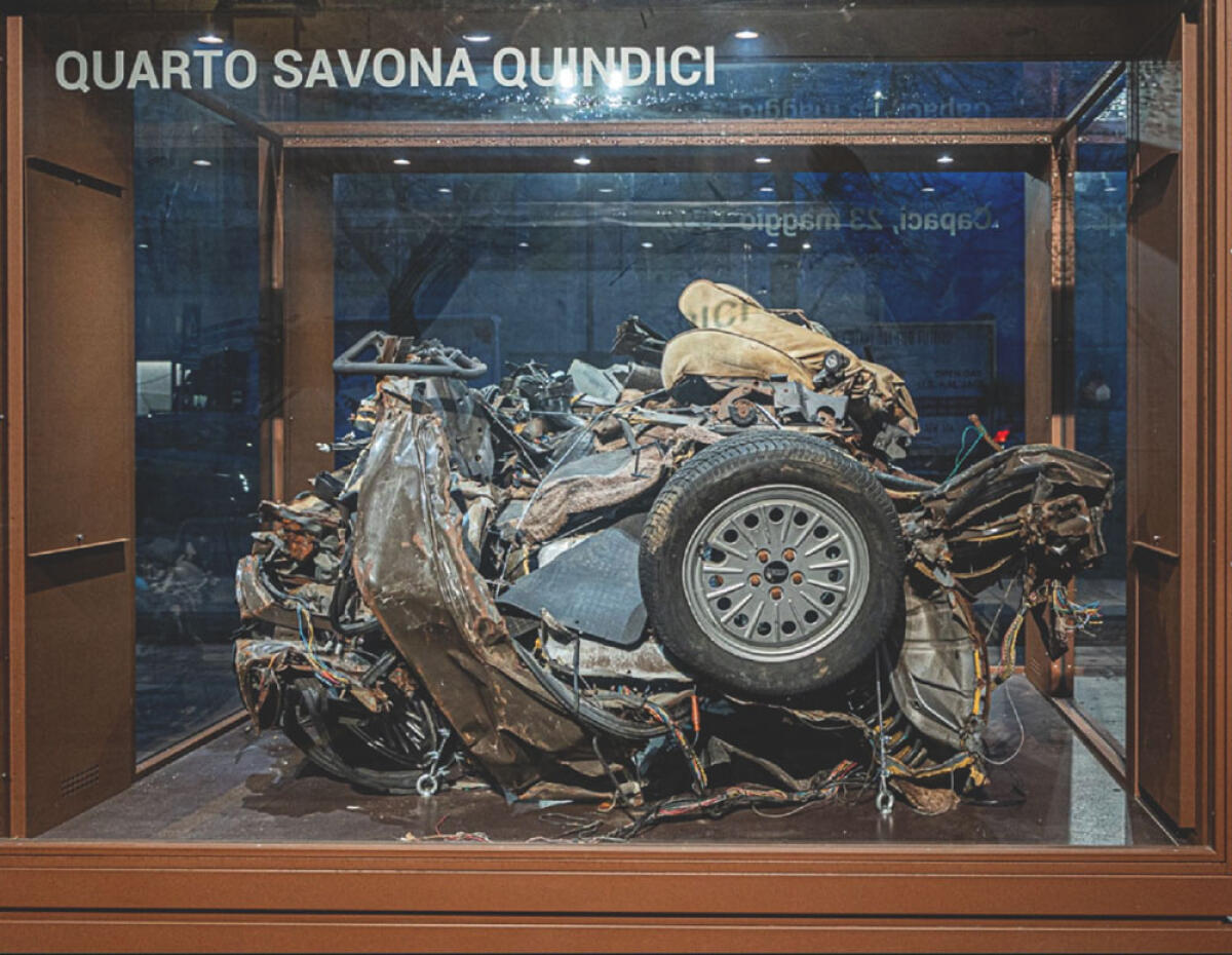 "Giornata della Legalità", a Terracina la teca contenente i resti della Quarto Savona 15 - 