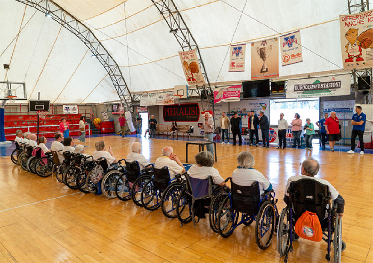 Benessere degli anziani, concluso il progetto “Basket d’Argento” promosso dalla Virtus Aprilia e dalla RSA Villa Silvana. - 