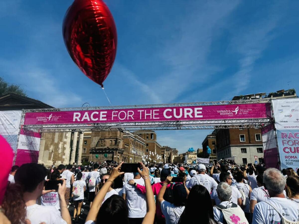 “Race For The Cure”: questa domenica si conclude a Roma la più grande manifestazione per la lotta ai tumori al seno. - 