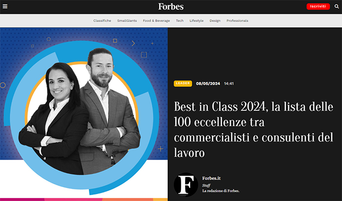 l'articolo su Forbes