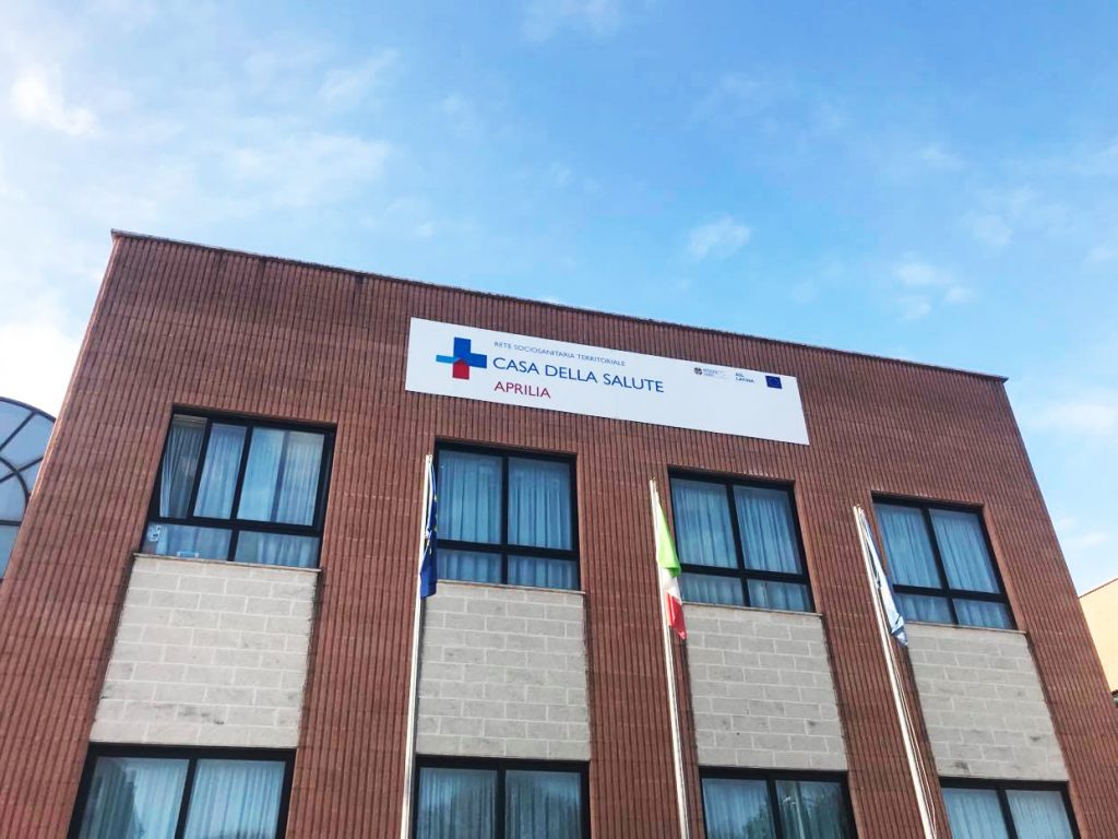 il poliambulatorio della Asl di Aprilia