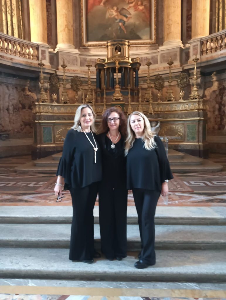 I Maestri Rita Nuti, Barbara Magnoni e Roberta Cappuccilli