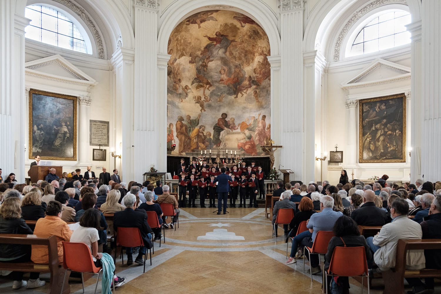 la chiesa di Santa Maria Assunta ad Ariccia