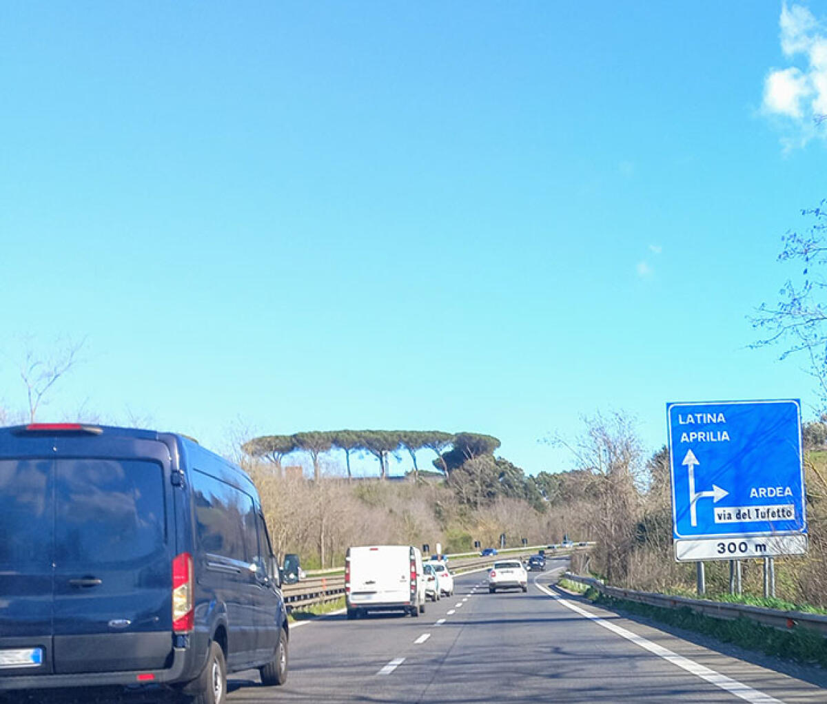 Rimosso l’incidente sulla Pontina tra via dei Rutuli e Castagnetta. - 