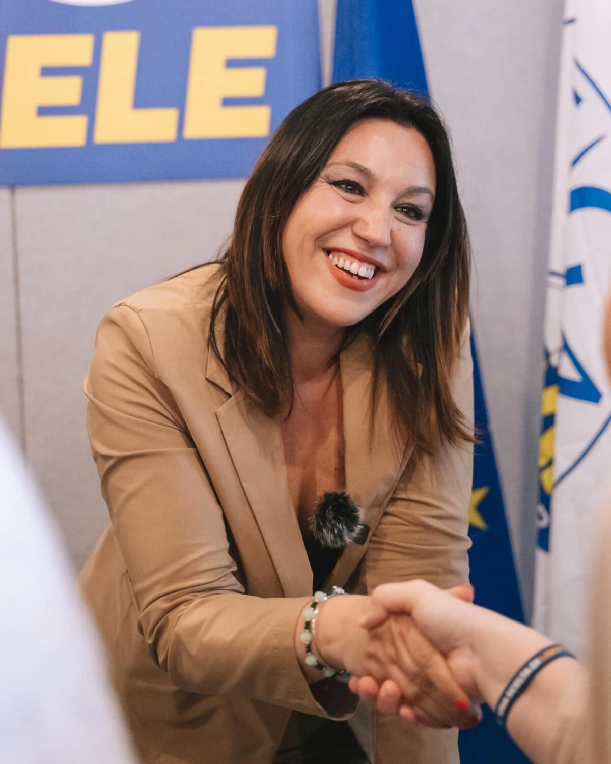 A Latina la festa di chiusura della campagna elettorale di Giovanna Miele candidata della Lega. - 