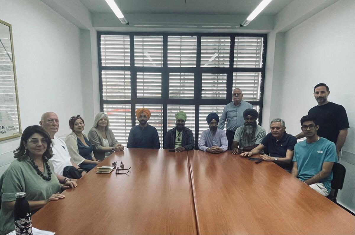 Azioni concrete per la famiglia di Satnam Singh: il Comune di Cisterna incontra le comunità indiane locali. - 