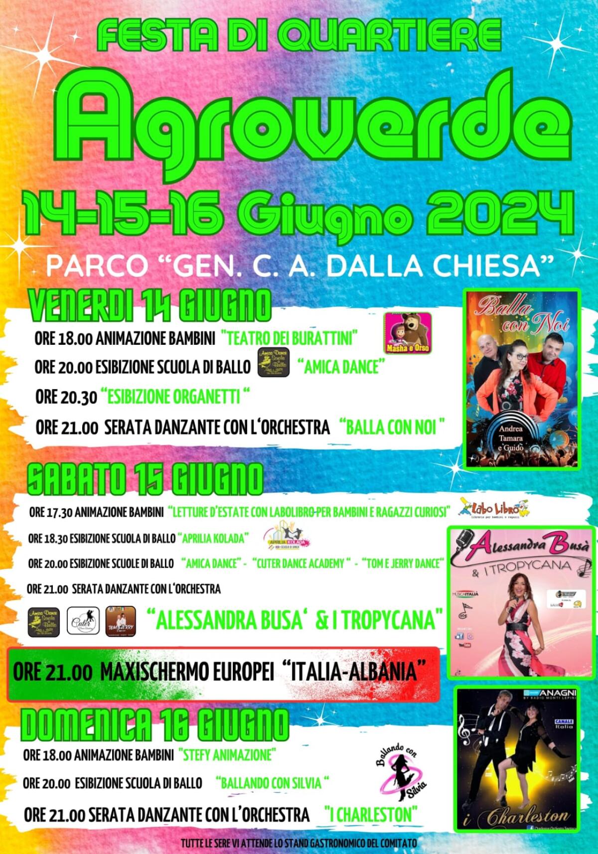 Festa al Quartiere Agroverde di Aprilia: questo fine settimana musica, giochi e intrattenimento. - 