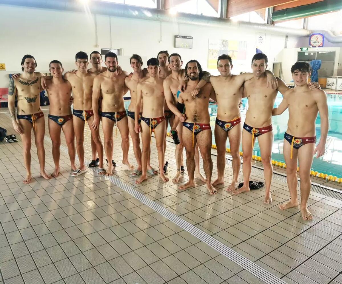 La prima squadra maschile di Serie C dell’Antares Nuoto Latina pronta per il playoff promozione. - 
