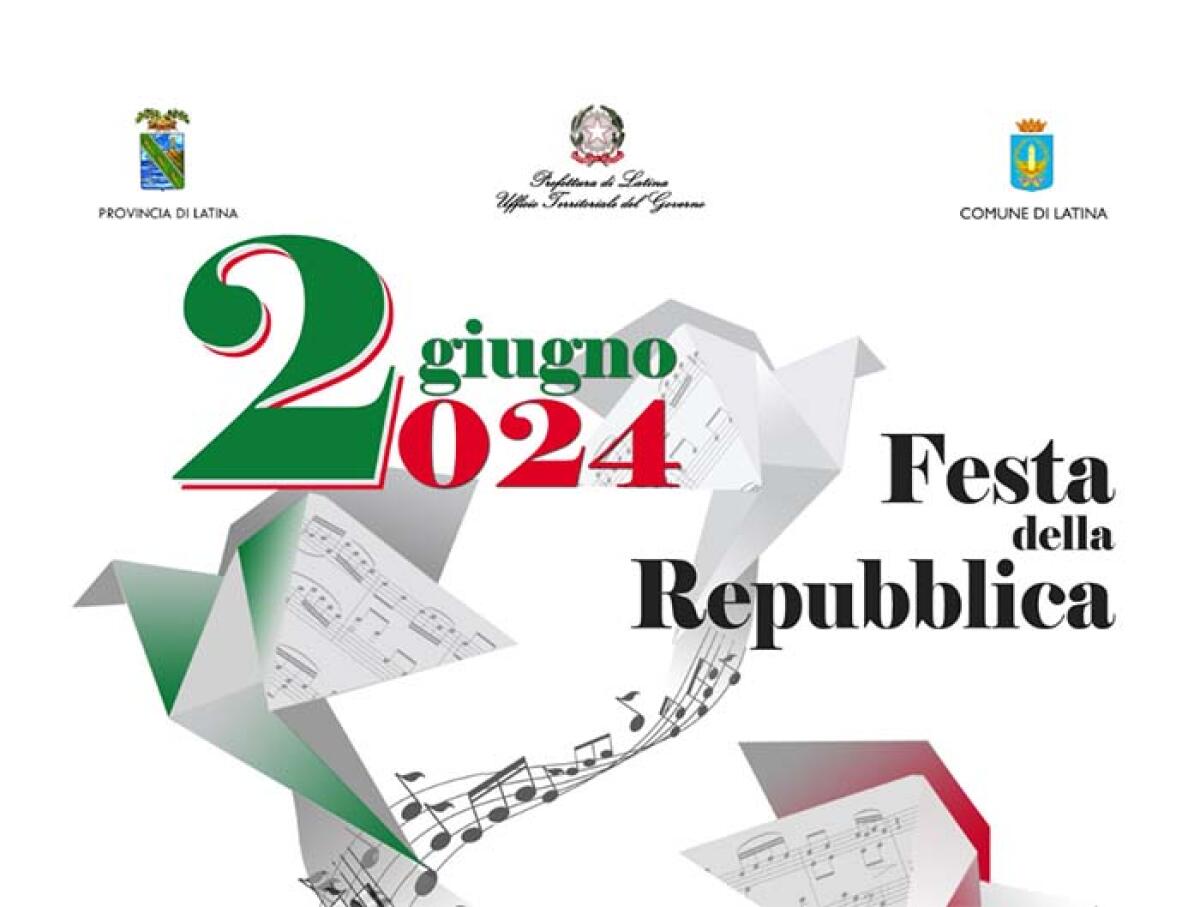 78esimo anniversario della Fondazione della Repubblica. Ieri a Latina la cerimonia di consegna delle onorificenze. - 