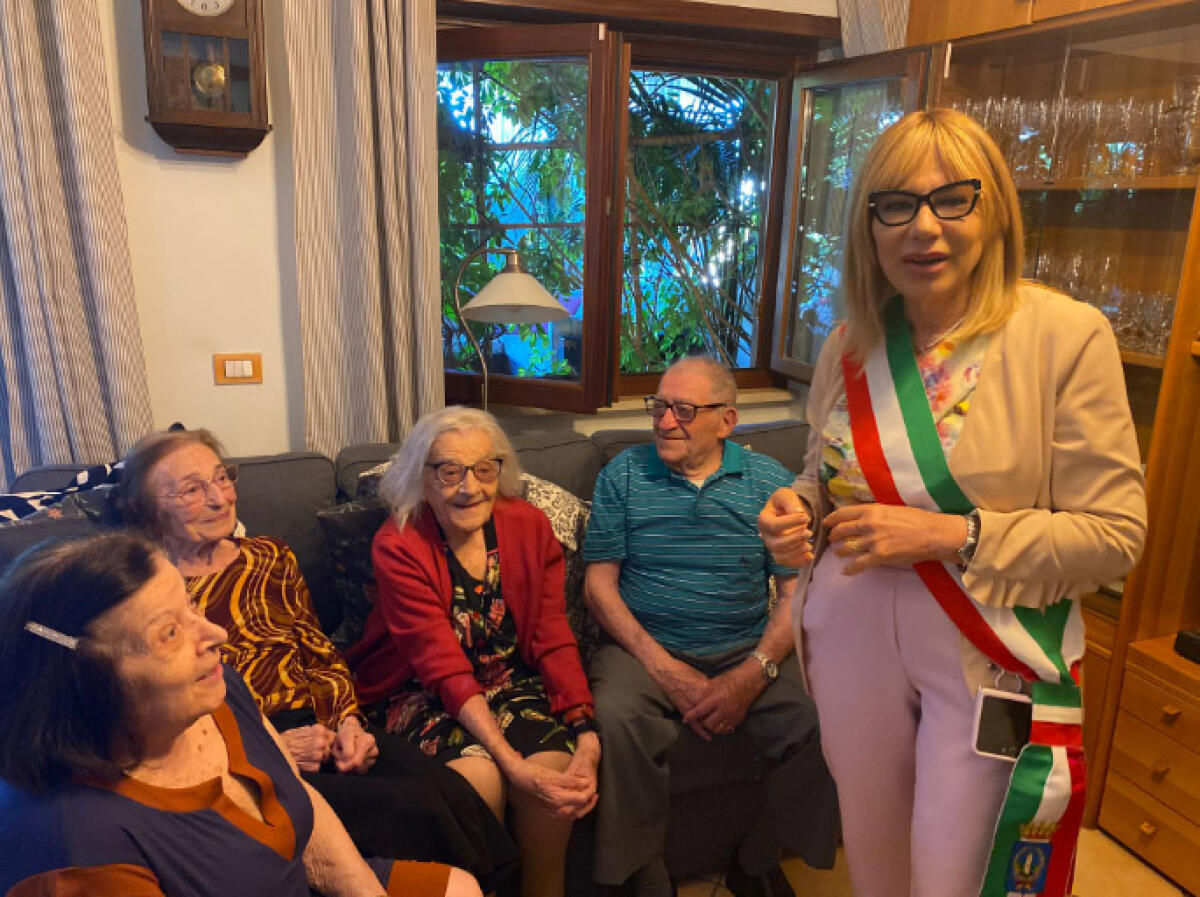 Clotilde compie 104 anni: è una delle cittadine più longeve di Latina. Gli auguri del Sindaco - 