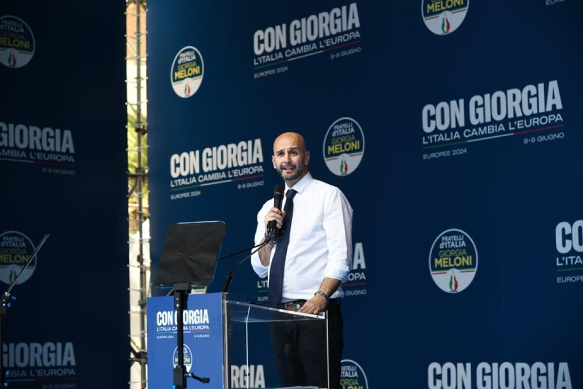 Europee, stasera a Latina la festa di chiusura della campagna elettorale di Nicola Procaccini. - 