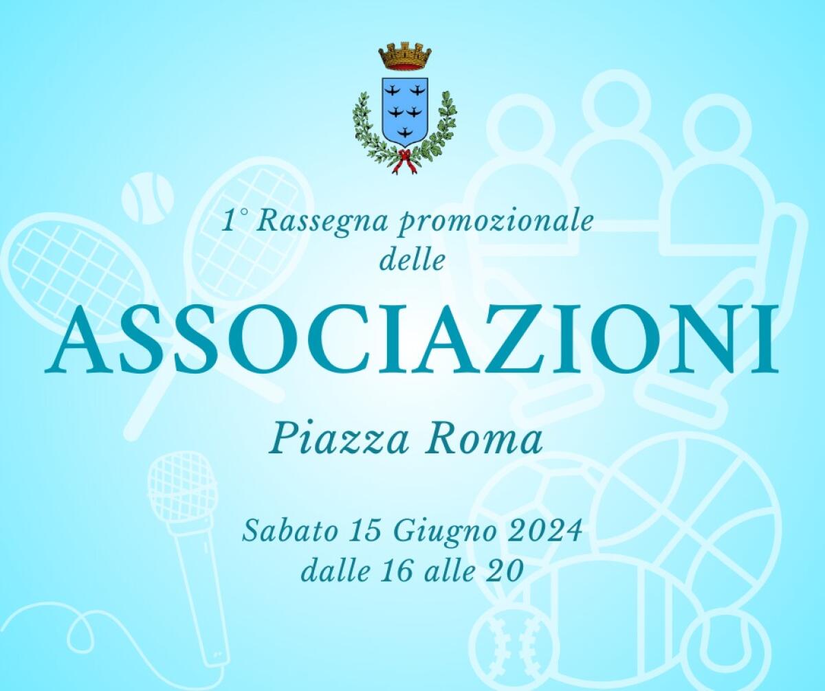 Questo sabato pomeriggio in Piazza Roma ad Aprilia la prima rassegna promozionale delle associazioni. - 