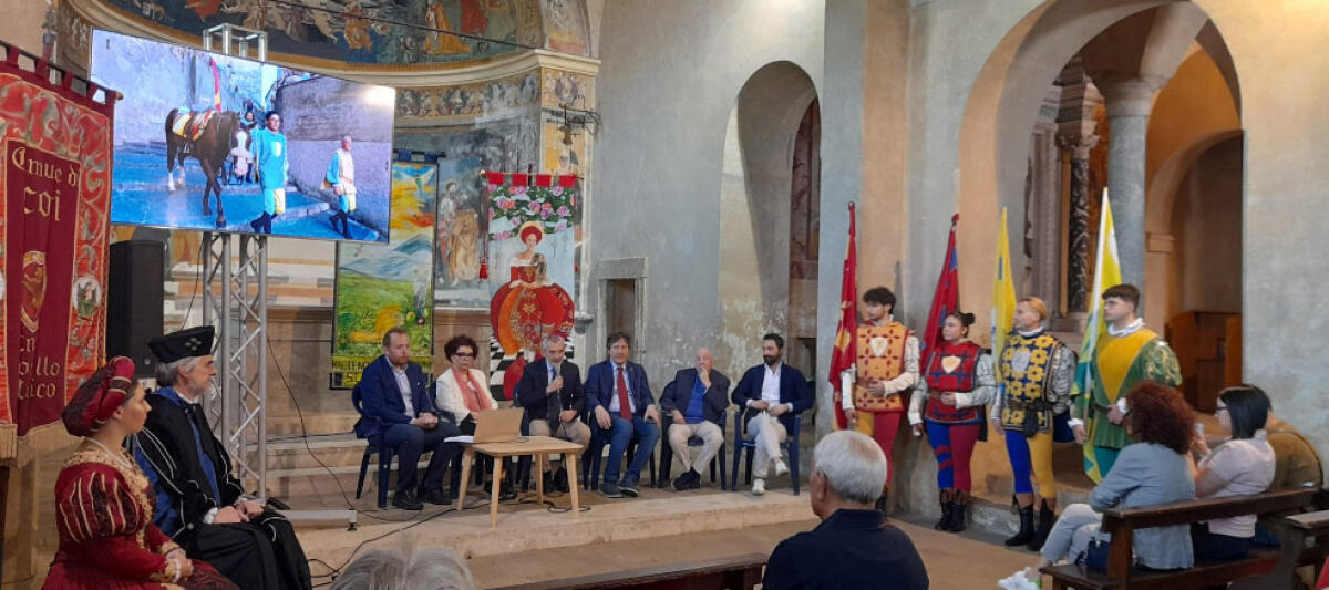 Carosello Storico dei Rioni di Cori, presentata l'edizione 2024 - 