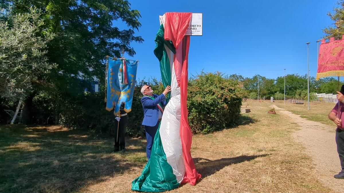 Ad Aprilia una targa per Loreto Gentilucci e Antonio Renzi: morti durante i bombardamenti del '44 - 
