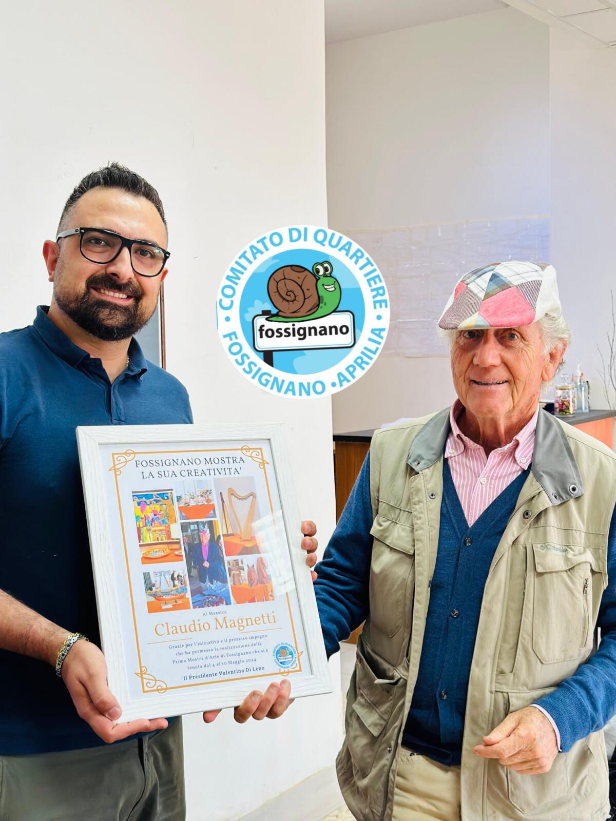 Anche gli artisti del Quartiere Fossignano di Aprilia partecipano a “VetrinArte 2024”. - 