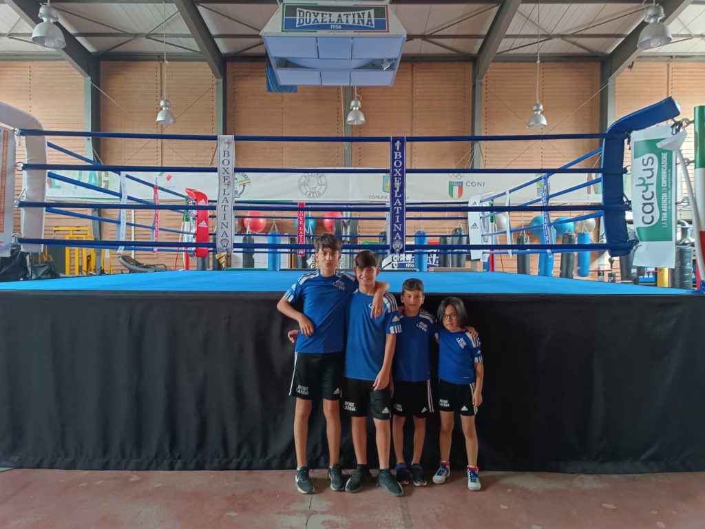 I quattro della Boxe Latina in Coppa Italia
