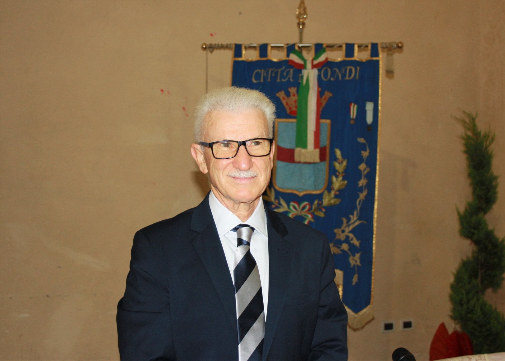 il Sindaco di Fondi, Beniamino Maschietto