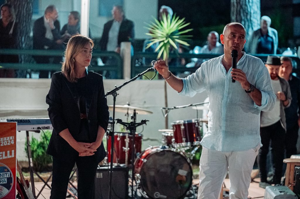 Gerardo Stefanelli e Maria Elena Boschi