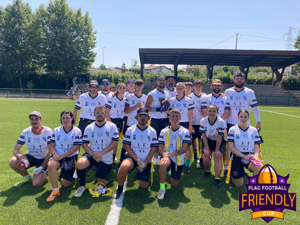 Football Americano: vittoria dei Bufali Latina alla prima edizione della Flag Football Friendly Cup Lazio. - 